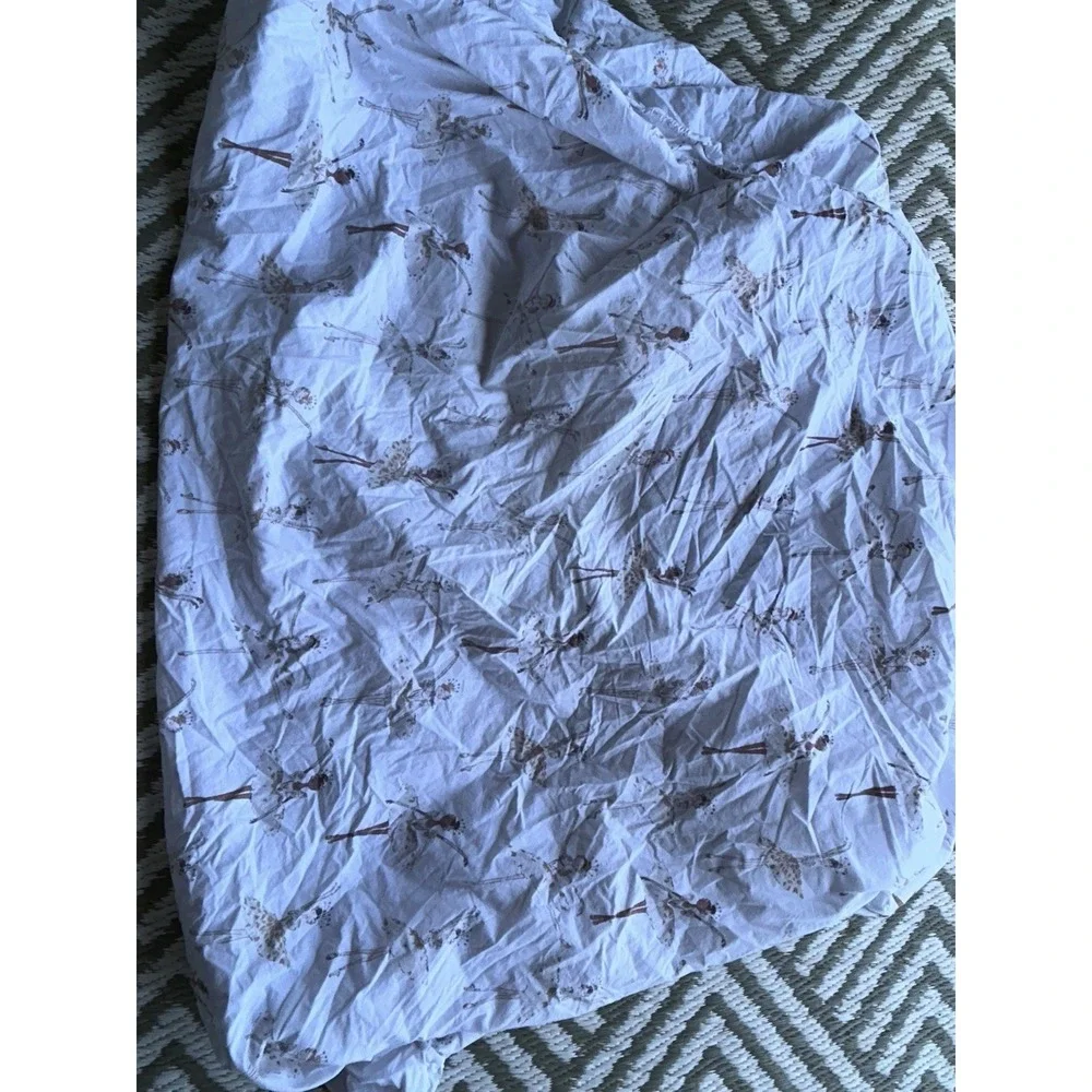 Pottery Barn Kids Ballerina Organic Sheet Twin Fitted